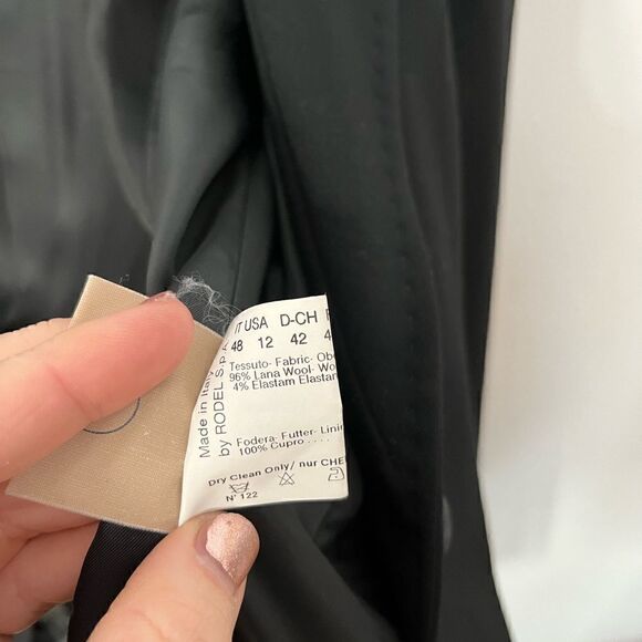 Women's Black Cinzia Rocca Blazer Jacket - Picture 5 of 7